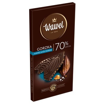 WAW CZEK GORZK 70% KARMEL 100G