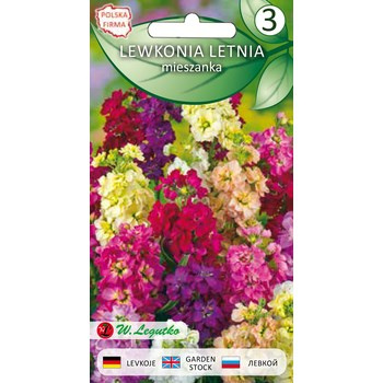 Lewkonia letnia Matthiola incana mieszanka 0.50g Legutko
