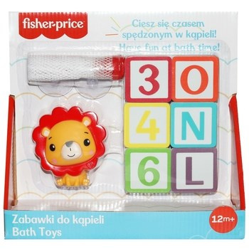 Fisher Price - Zabawka do kąpieli - Literki, Cyferki + Figurka Lew