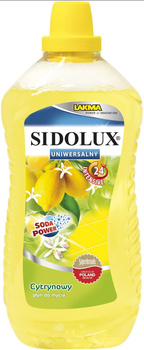 PŁYN DO MYCIA PODŁÓG UNIWERSALNY - CYTRYNA SIDOLUX  1 l