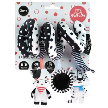 Pluszowa Spirala Krowa/Tygrys