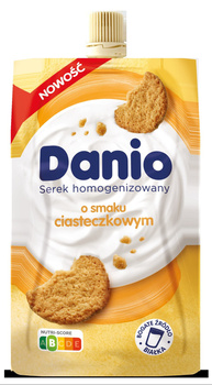 Danio Serek homogenizowany o smaku ciasteczkowym 120 g
