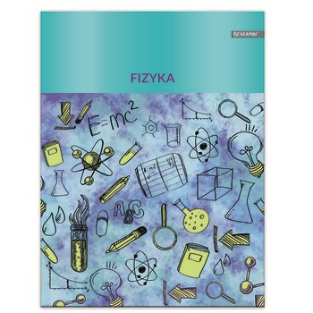 Zeszyt tematyczny - Fizyka, A5 60 kartek, kratka, Beniamin