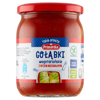 Primavika Gołąbki wegetariańskie z ryżem naturalnym 480 g