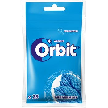 Orbit Peppermint Guma do żucia bez cukru 35 g (25 drażetek)