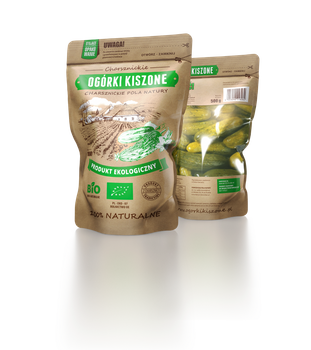 Bio ogórki kiszone 500g