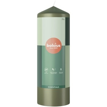 Bolsius Świeca pieńkowa 200/68 Essentials Zielona Oliwka