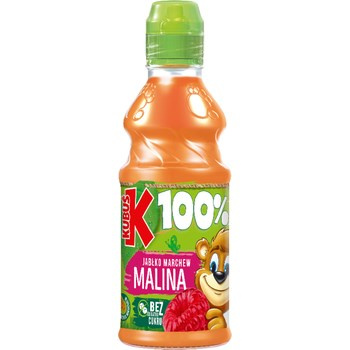 Kubuś 100% Sok malina marchew jabłko 300 ml