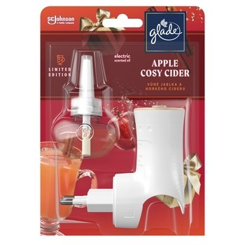 Glade® electric scented oil - Apple Cosy Cider, elektryczny odświeżacz powietrza