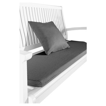 Poduszka antracytowa  44 x 34 x 4 cm