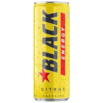 BLACK ENERGY CITRUS 250ML