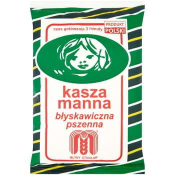 Młyny Stoisław Kasza manna błyskawiczna pszenna 500 g