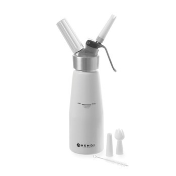 Syfon do bitej śmietany Kitchen Line, aluminiowy, 0,5l Hendi