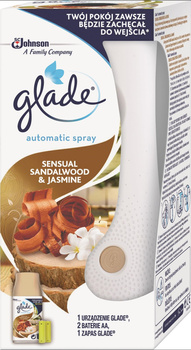 Glade Automatic Spray Sensual Sandalwood & Jasmine Automatyczny odświeżacz powietrza 269ml