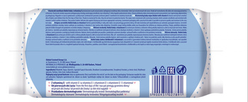 BOBINI BABY Chusteczki nawilżane dla dzieci i niemowląt 60 szt. z witaminą E 2+1 GRATIS