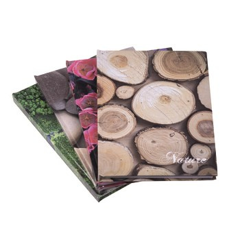 Brulion OFFICE PRODUCTS Nature A5 w kratkę 96 kart mix