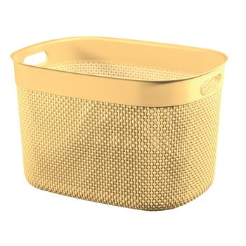 Koszyk Filo Recycled XL Żółty Curver