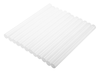 Wkłady klejowe 11 mm, przezroczyste, 12 szt