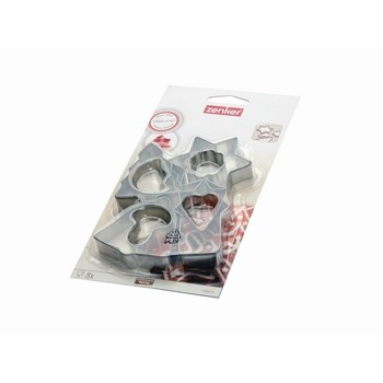 Foremki do wykrawania ciastek 8 szt Zenker