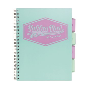 Pukka Pad kołozeszyt Pastel morski B5 100 kartek w kratkę