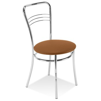 Krzesło Argento Chrome Brąz V-49