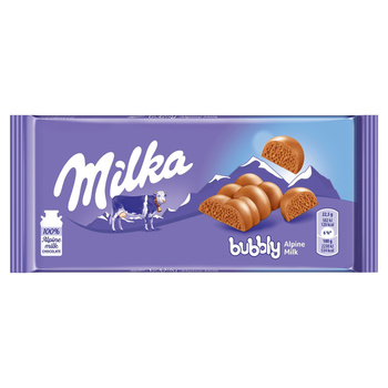 Milka Czekolada mleczna Bubbly 90 g