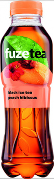 FuzeTea Napój herbaciany o smaku brzoskwiniowym z hibiskusem 500 ml