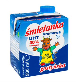SM Gostyń Śmietanka kremowa UHT 30% 500 ml