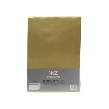 Koperta C-4 Brąz  RBD x 40mm, F-25