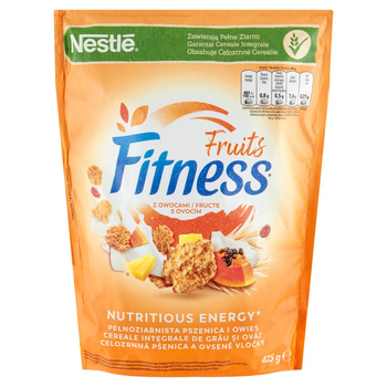 Nestlé Fitness Fruits Płatki śniadaniowe 425 g