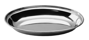 Półmisek nierdzewny owalny 17,5 x 12 cm