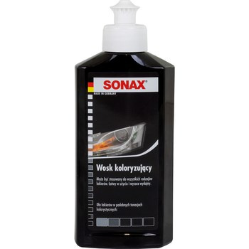 Wosk koloryzujący Sonax nano pro czarny 250ml