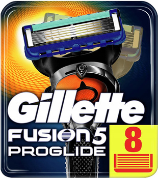 Gillette ProGlide Ostrza wymienne do maszynki do golenia dla mężczyzn, 8 sztuk
