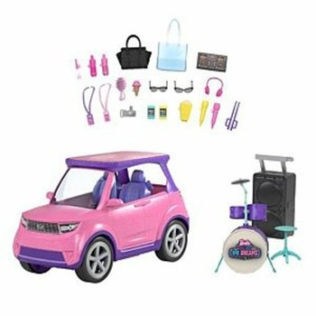 Barbie Barbie Big City Big Dreams Samochód – Koncertowa scena 2w1 Zestaw