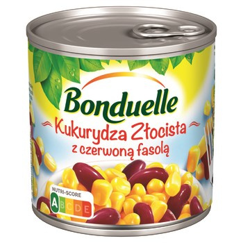 BON.KUKURYDZA Z FASOLĄ 340G