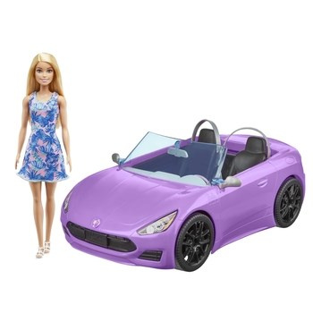 Barbie Kabriolet + Lalka 1
