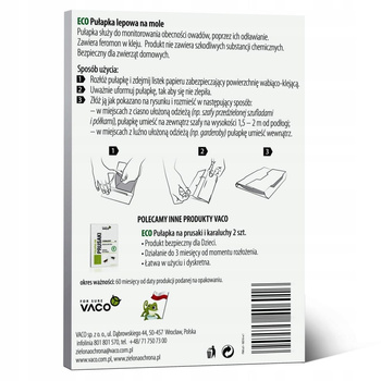 Vaco Pułapka na mole ubraniowe