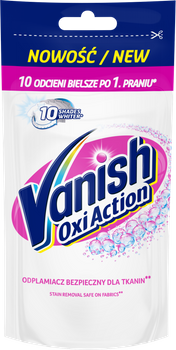 Vanish Oxi Action Odplamiacz do białych tkanin w płynie 100ml