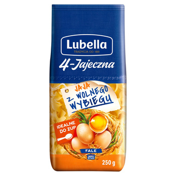 Lubella 4-Jajeczna Makaron fale 250 g