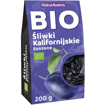 NAT.ŚLIWKI KALIFORNIJ.EKO 200G