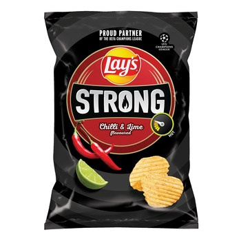 LAYS STRONG CHILLI LIME 120G