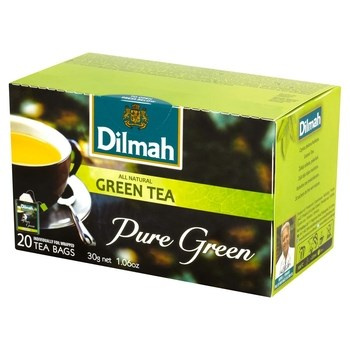 DILMAH PURE GREEN TEA 20KOP