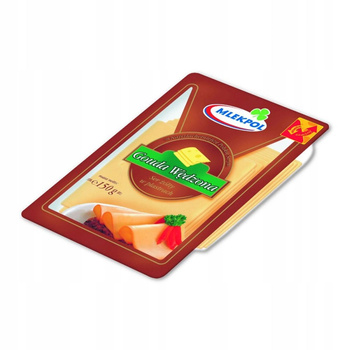 Mlekpol Ser Gouda Wędzona w plastrach 150 g