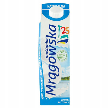 Mlekpol Maślanka Mrągowska naturalna 1 l