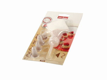 Rękaw do dekoracji + końcówki dekorujące Zenker