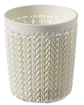 Pojemnik okrągły Knit S 0,6L kremowy