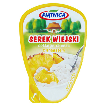 Piątnica Serek wiejski z brzoskwinią 150 g