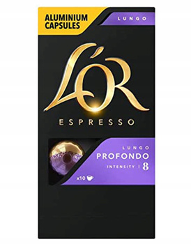 L'OR Espresso Lungo Profondo Kawa mielona w kapsułkach 52 g (10 sztuk)