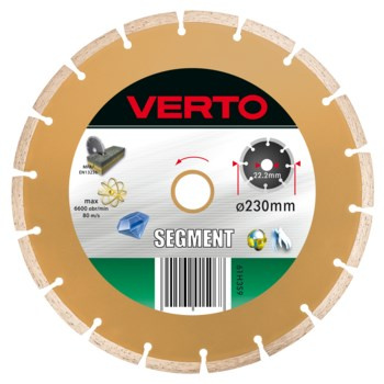 Tarcza diamentowa 230 x 22.2 mm, segmentowa