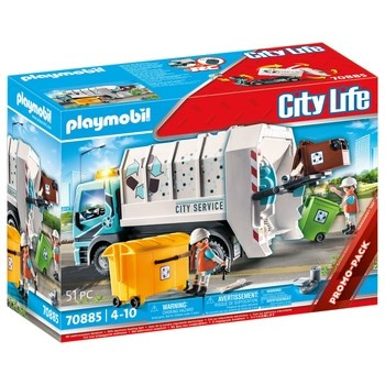 PLAYMOBIL Śmieciarka z sygnałem świetlnym